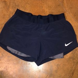 Navy Nike shorts